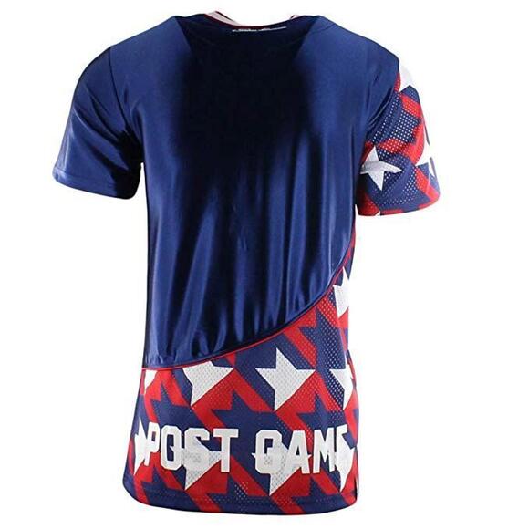 Mens Post Game USA Basketball Tee Blue Size L New - Picture 4 of 4